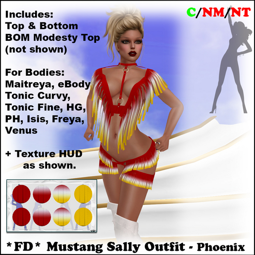 *FD* Mustang Sally Outfit [BOXED] Phoenix