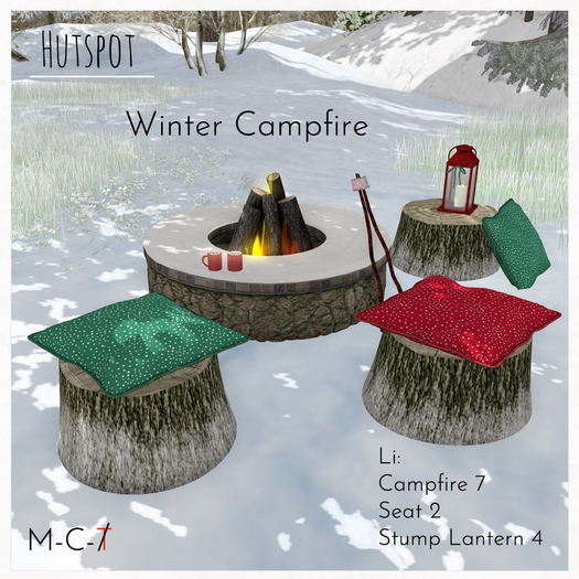 Winter Campfire 