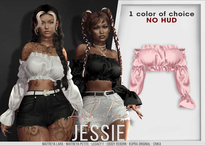 Look At Me. Jessie : Top - Rosewood