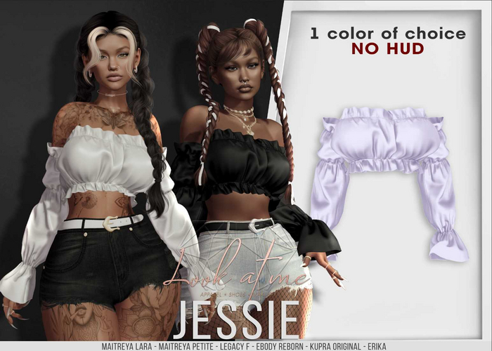 Look At Me. Jessie : Top - Lavender
