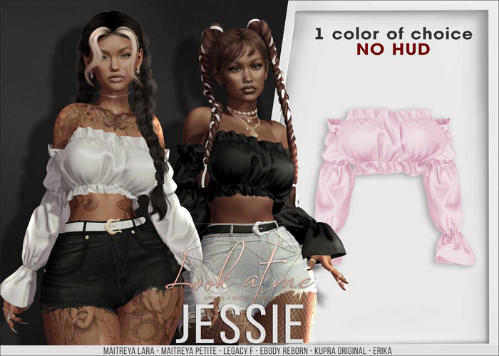 Look At Me. Jessie : Top - Blush