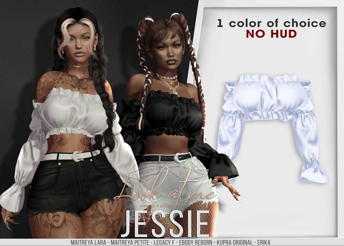 Look At Me. Jessie : Top - Blue