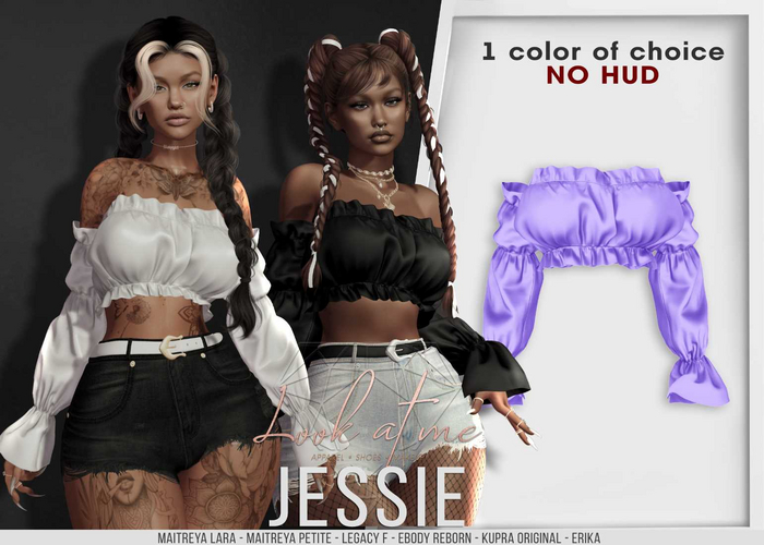 Look At Me. Jessie : Top - Amethyst