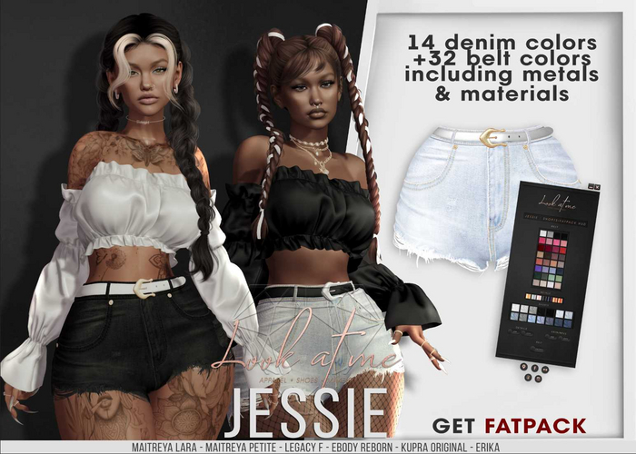 Look At Me. Jessie : Shorts - FATPACK