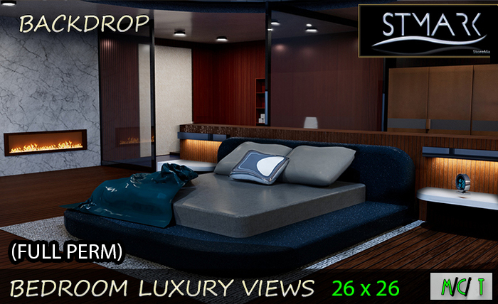 BACKDROP - BEDROOM LUXURY VIEWS (Full perm) 