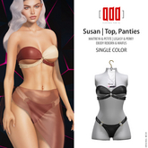 [ADD] Susan Top-Panties - Black
