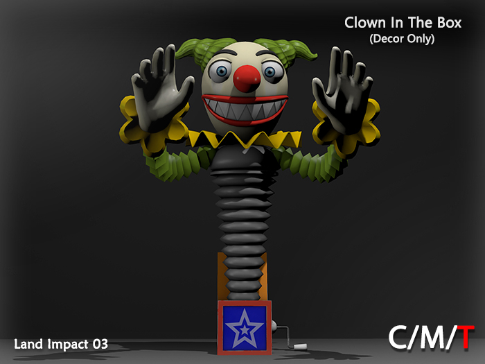 "Killer's" Clown In The Box ( Touch To Swing )