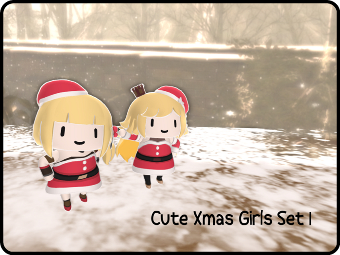 T*Inc Cute Xmas Girls Set 1
