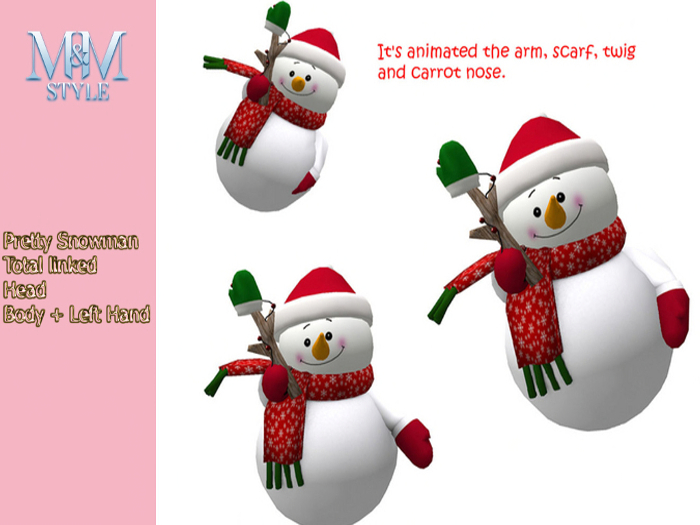 M&M-Pretty Snowman-NOV23
