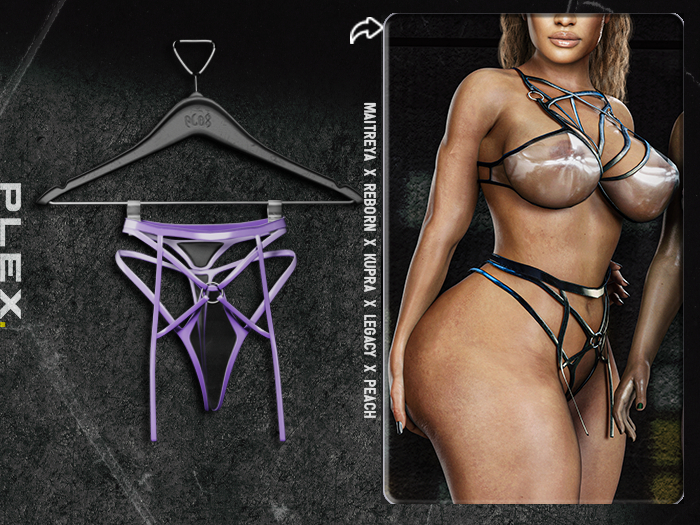 PLX. "Odette" Thong // Purple // (B)