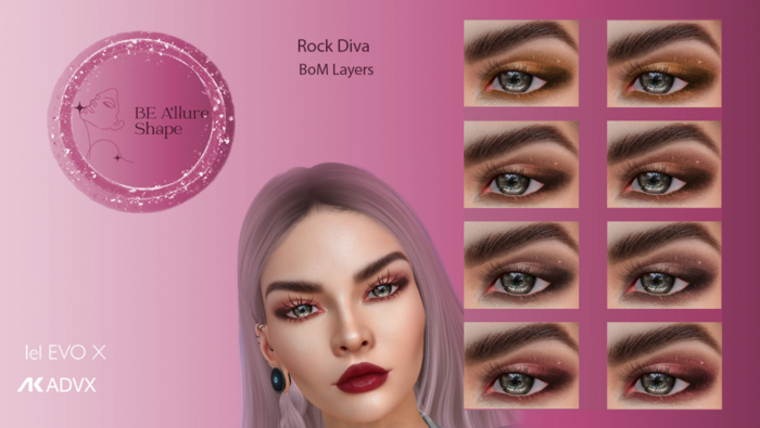 BE Allure Shape - Rock Diva (no transfer)