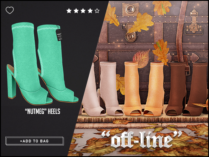 "Off-Line" x "Nutmeg" Heels / Spring