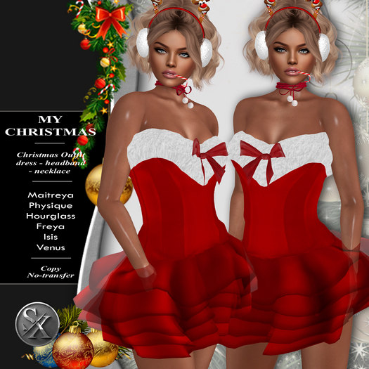 SX ~ My Christmas - Outfit #100 [add] red