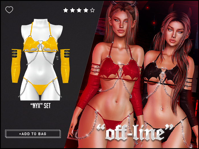 "Off-Line" x "Nyx" Set / Star