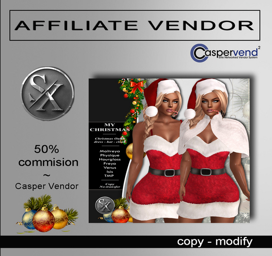 [SX] Affiliate Vendor CHRISTMAS -  My Christmas #102 [1 vendor]