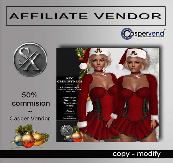 [SX] Affiliate Vendor CHRISTMAS -  My Christmas #101 [1 vendor]