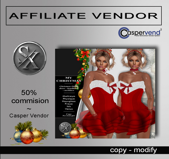 [SX] Affiliate Vendor CHRISTMAS -  My Christmas #100 [1 vendor]