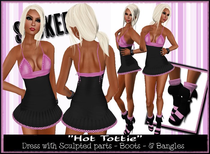 ::STOKED:: "Hot Tottie" - PINK Outfit