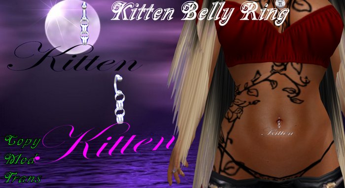 Kitten Belly Ring