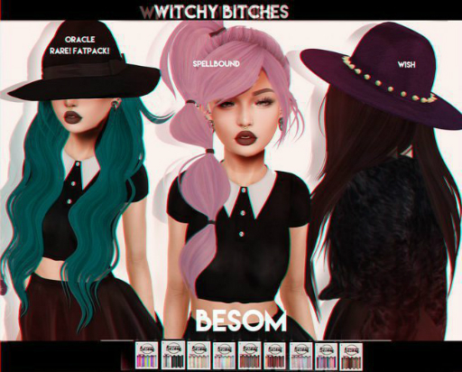 *Besom~ Spellbound *Blacks*