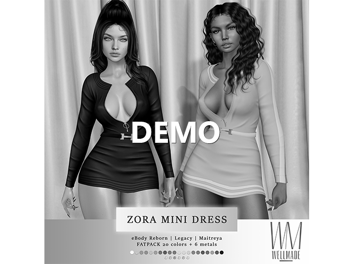 [WellMade] Zora Mini Dress DEMO