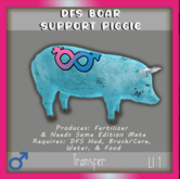 DFS Boar+ sow- Support Piggie (RYR 2023)