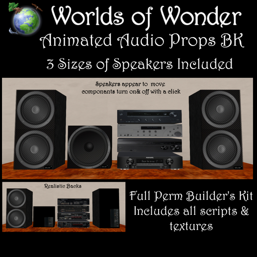 WoW Animated Audio Props [BK]