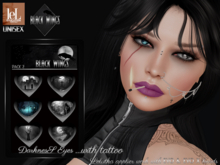 BLACK WINGS-DARKNESS EYES-PACK2-6 COLORS HUD