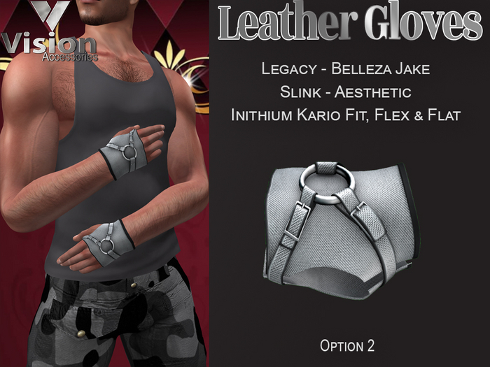 Vision Leather Gloves 2