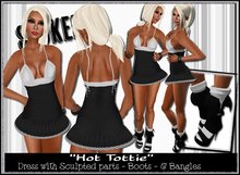 ::STOKED:: "Hot Tottie" - WHITE Outfit