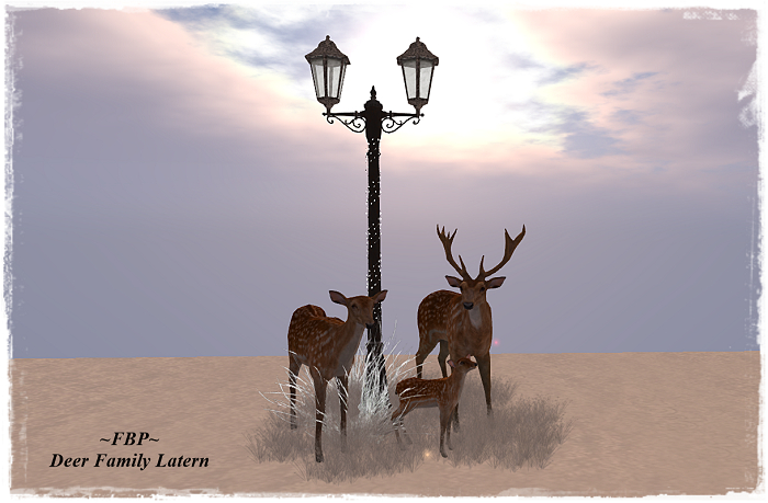 ~FBP~ Deer Family Latern