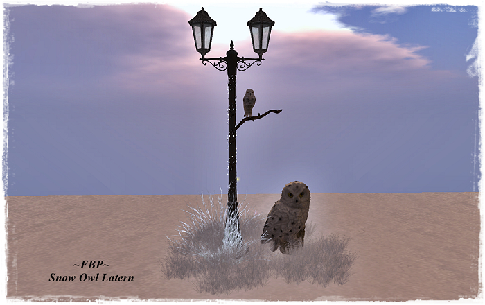 ~FBP~ Snow Owl Latern