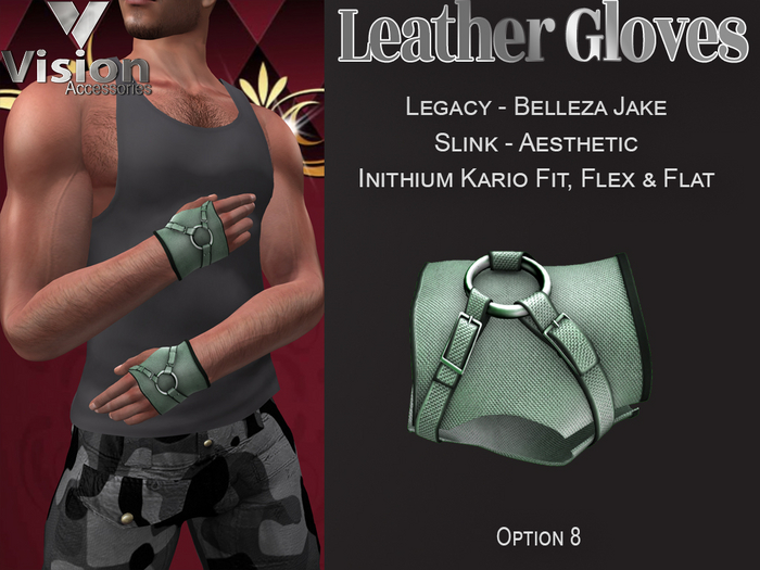 Vision Leather Gloves 8