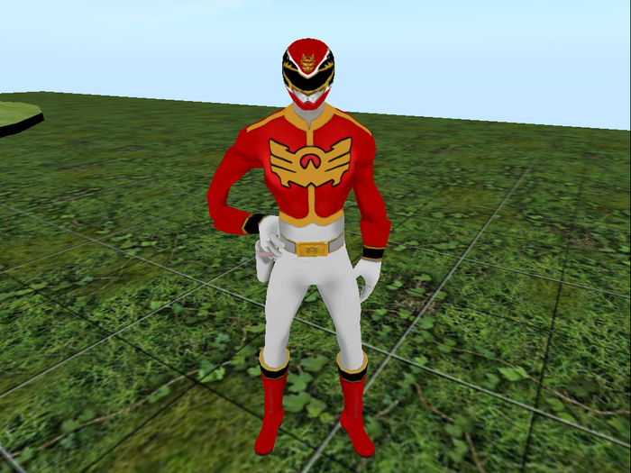 power rangers megaforce red