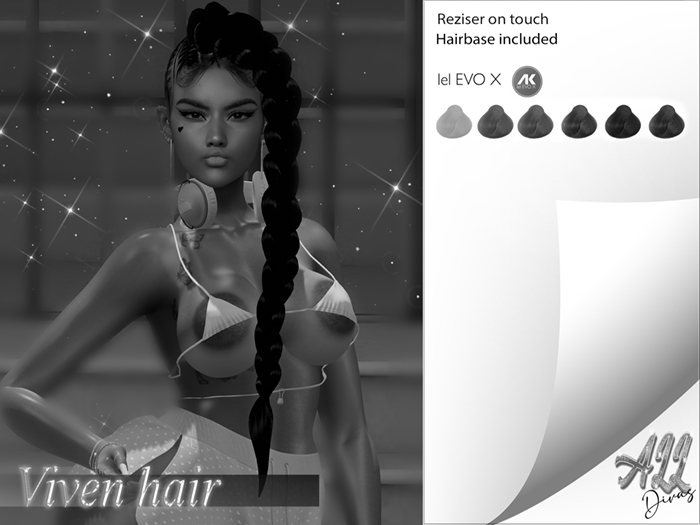 [All Divas] Viven Hairbase & Braid DEMO