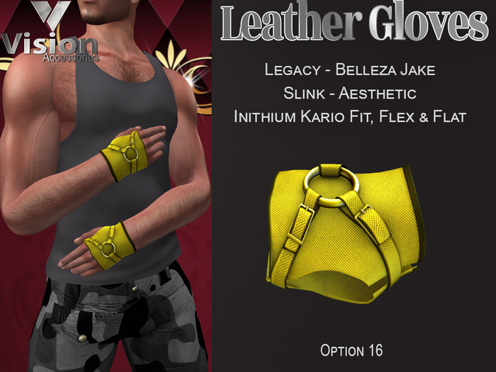 Vision Leather Gloves 16
