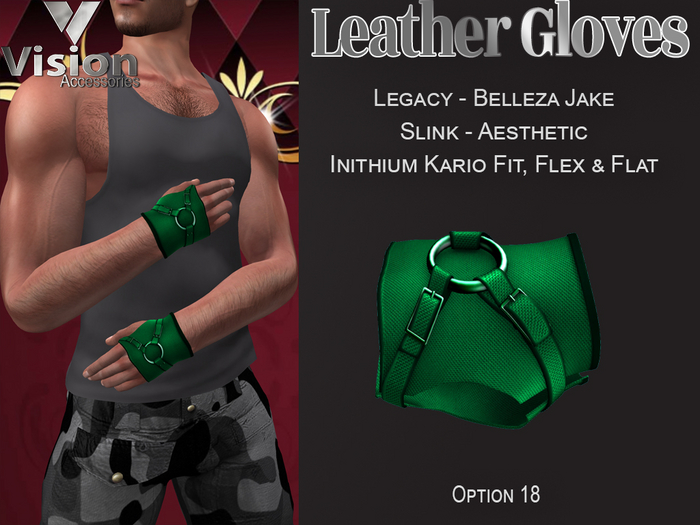 Vision Leather Gloves 18