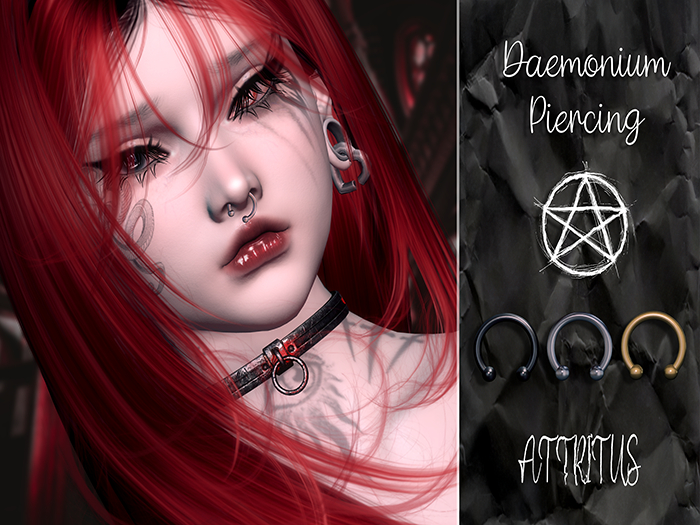 [Attritus] Daemonium Piercing Black.