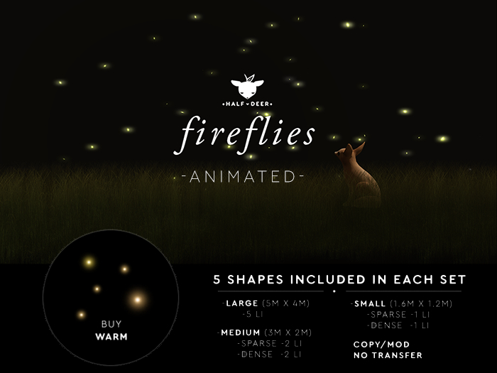 +Half-Deer+ Fireflies [Warm Set]