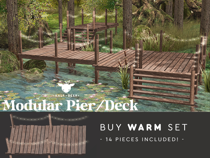 +Half-Deer+ Modular Pier / Deck [FATPACK]