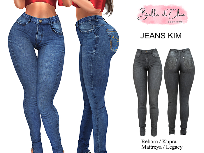 Belle et Chic - KIM JEANS GREY