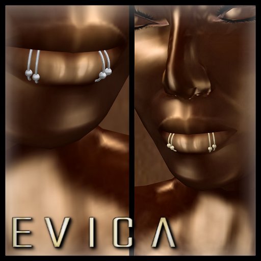 EVICA - Double Dual Lip Ring