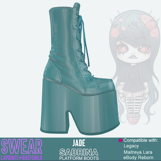 Latex Boots Sabrina JADE