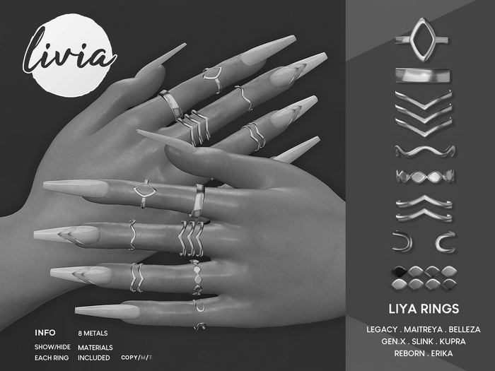 LIVIA Liya Bento Rings DEMO