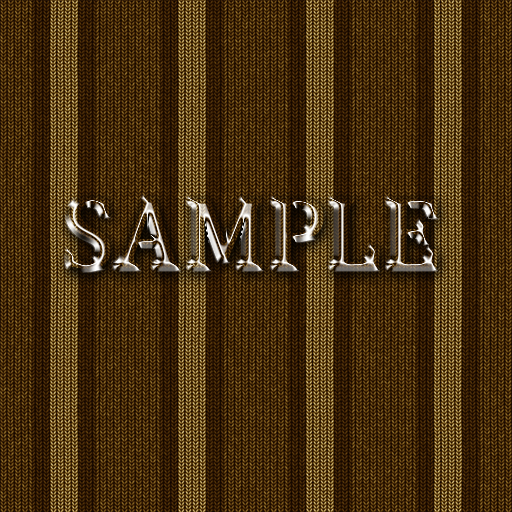 Zoy Texture [ Strypy Knitted 01 ] Seamless - Yellow Brown