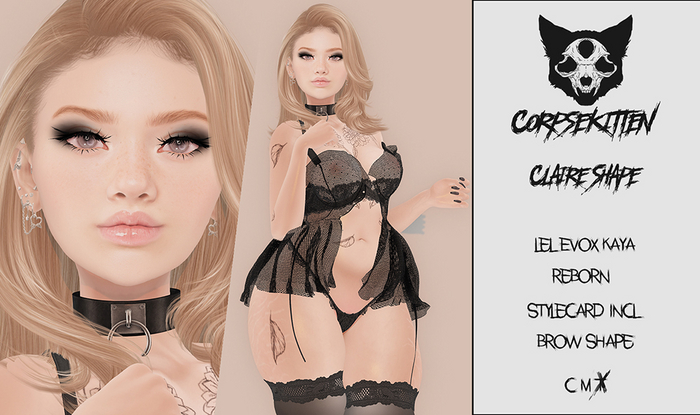 Corpsekitten - Claire Shape (Kaya,Reborn)