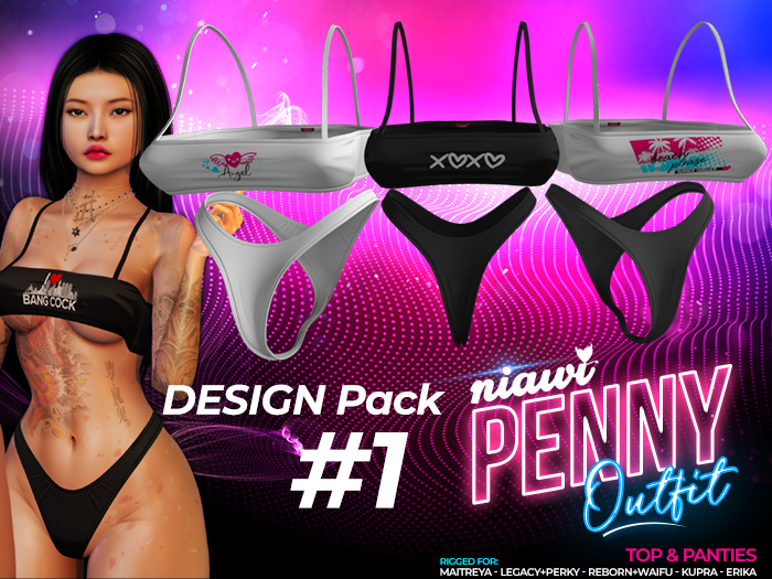 Niawi - Penny Outfit Design Pack 1
