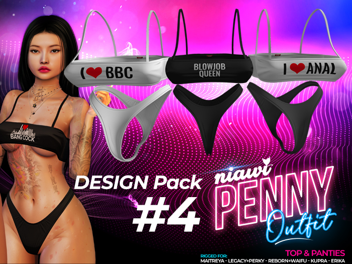 Niawi - Penny Outfit Design Pack 4