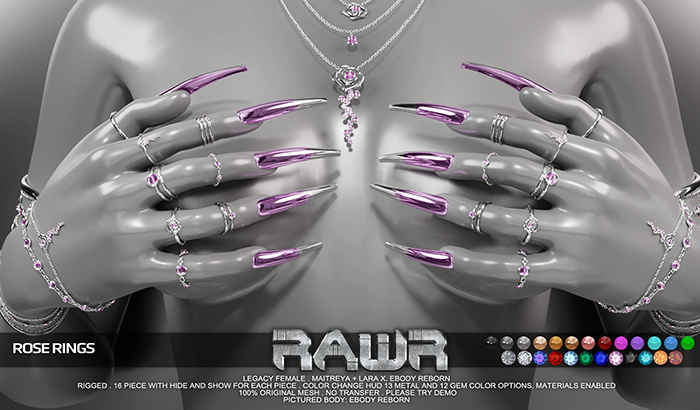 RAWR! Rose Rings DEMO (add me)