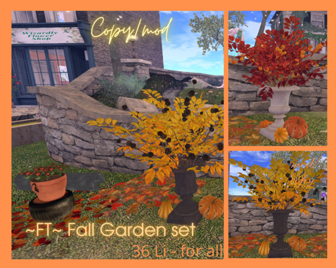 ~FT~ Fall Garden set